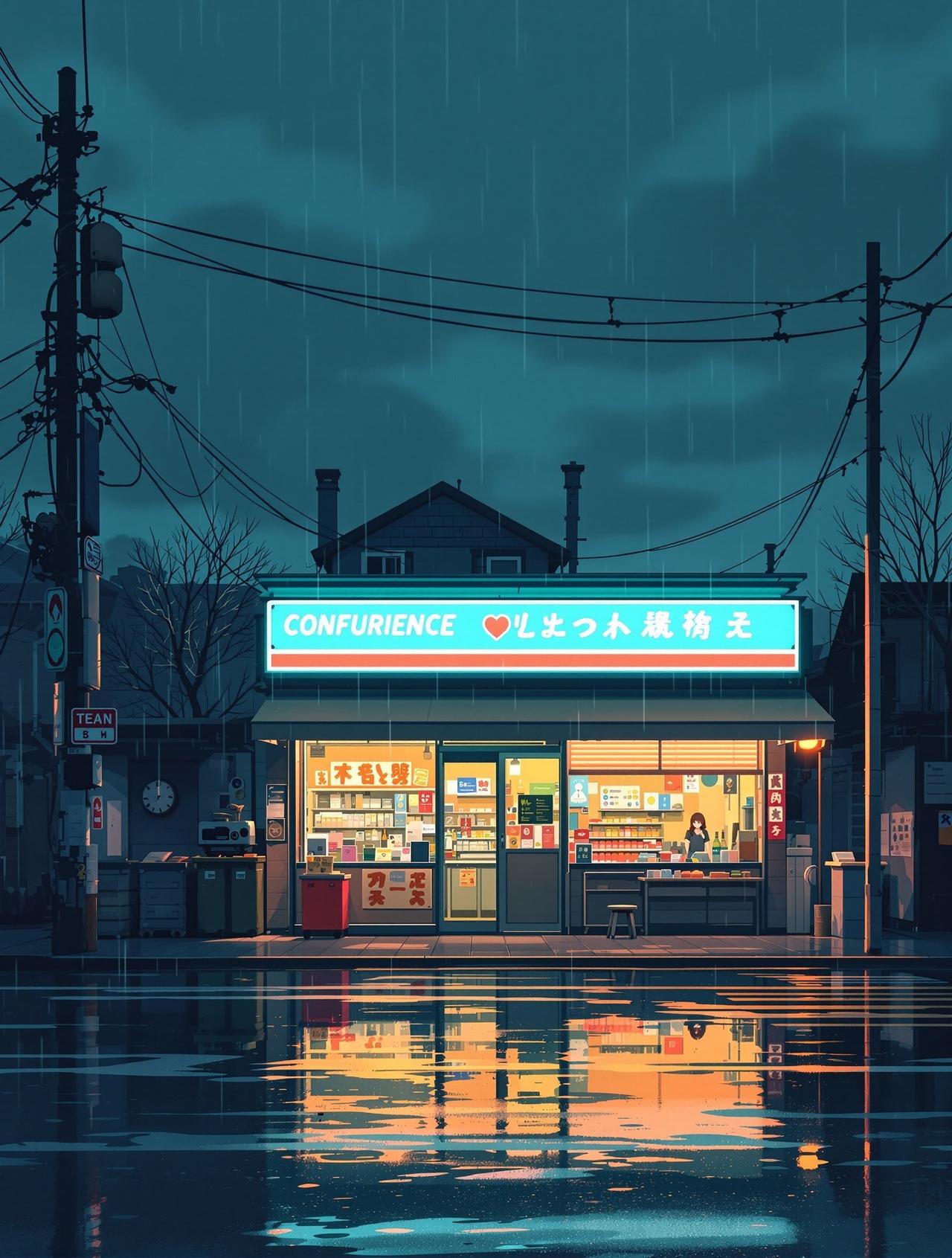 短剧网最新 - 雨中便利店 短剧网最新 - 雨中便利店